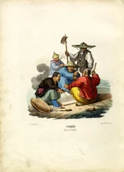Chinesische Menschen, 1863-79